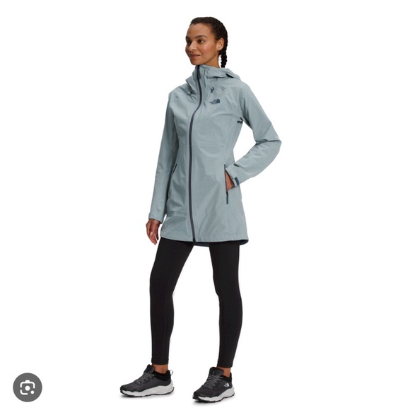 The North Face Dryzzle FutureLight Shell Parka Small Shady Blue NWT - Picture 10 of 11